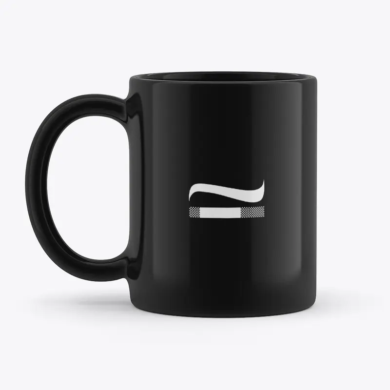 PULP BURN White Black Mug